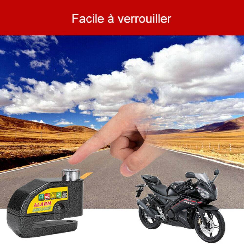 Motorcycle Alarm Lock & Throttle Grip Security