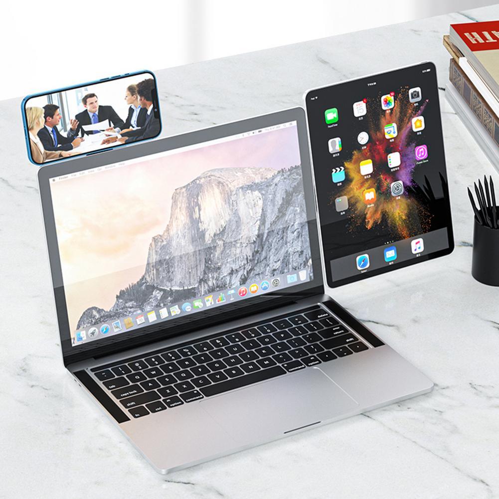 Magnetic Laptop Side Clip: Phone & Tablet Mount